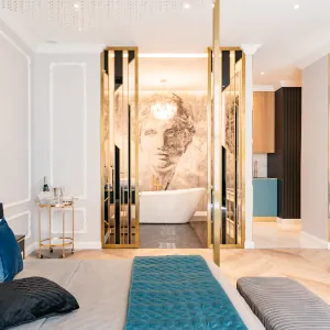 Ceremonia ślubna na tarasie z widokiem na miasto